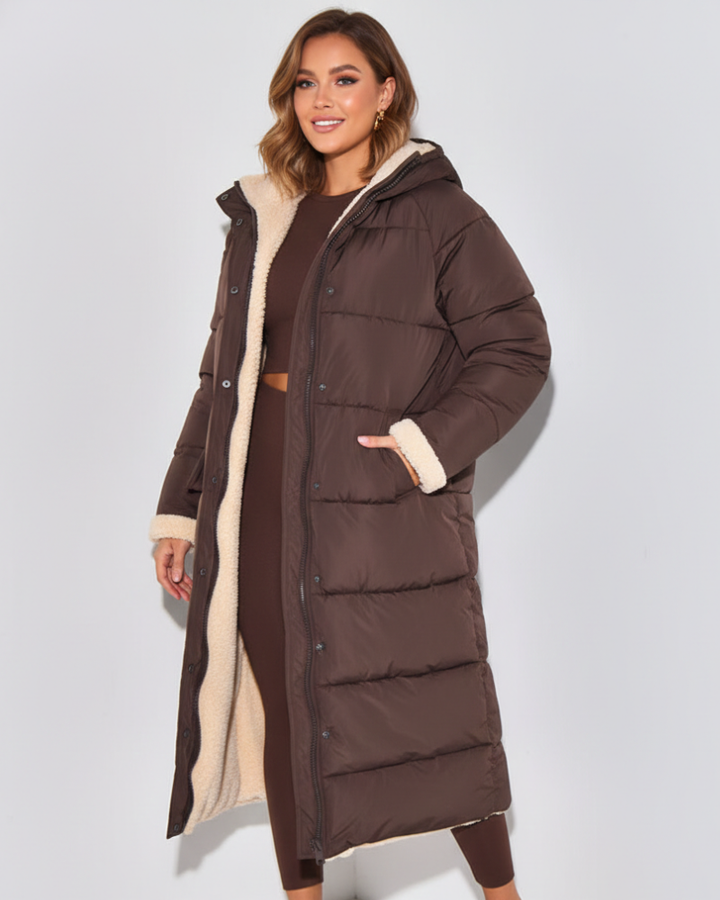 Kryzza Veste Réversible Femme – Zip Pratique, Coupe Regular & Style Polyvalent