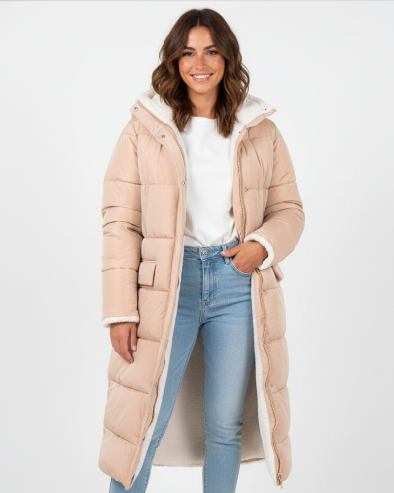 Kryzza Veste Réversible Femme – Zip Pratique, Coupe Regular & Style Polyvalent