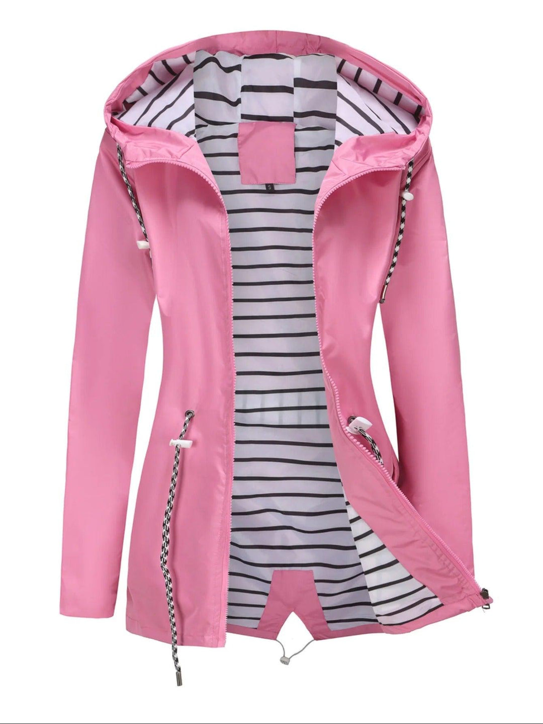 Arianna Veste Femme Imperméable – Manteau Léger avec Capuche & Doublure Confortable Automne