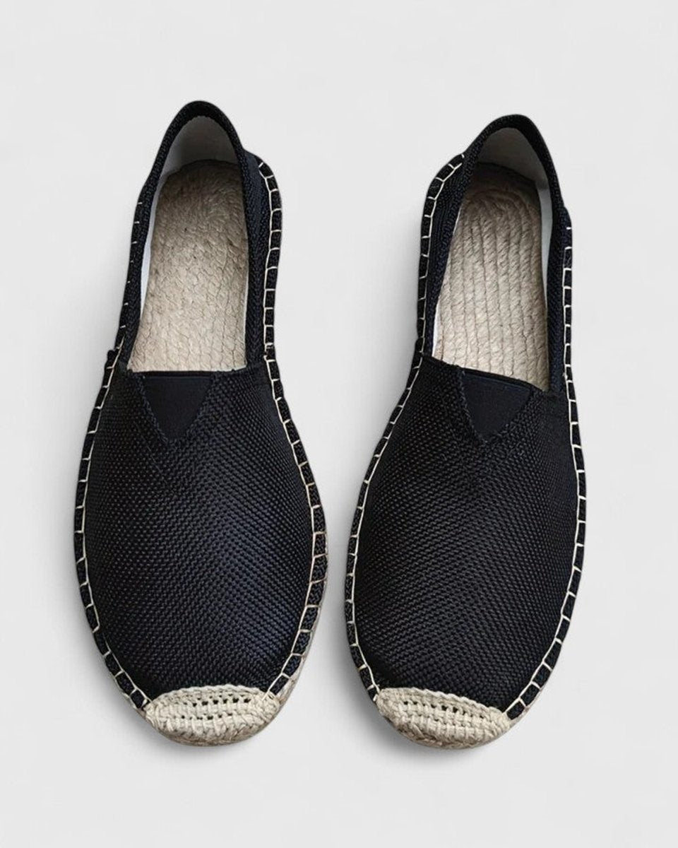 Men's Breathable Canvas Slip-On Espadrille Loafers