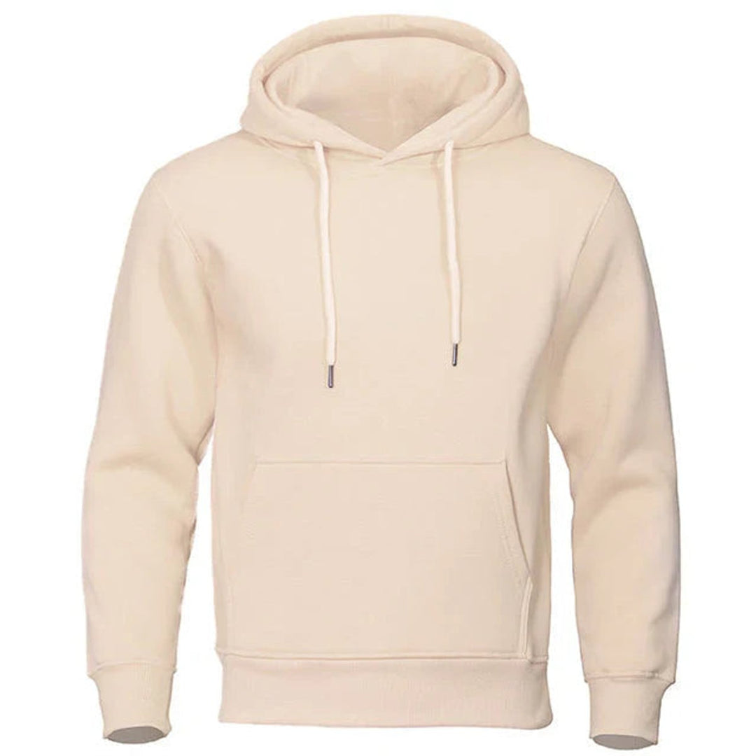 Men's Fleece Pullover Drawstring Kangaroo-Pocket Hoodie Sweatshirt