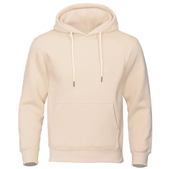Men's Fleece Pullover Drawstring Kangaroo-Pocket Hoodie Sweatshirt