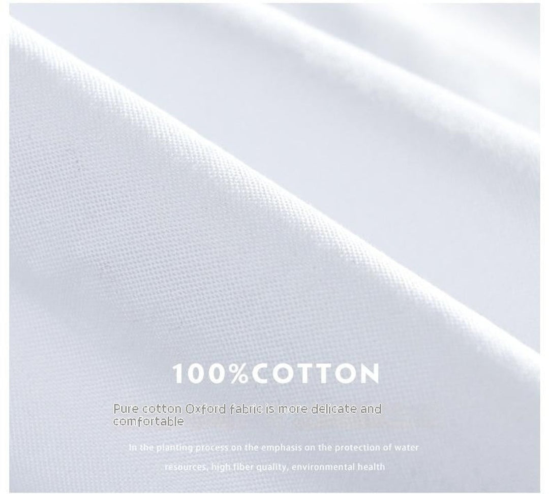 Men's Regular-Fit Cotton Oxford Button-Down Shirt