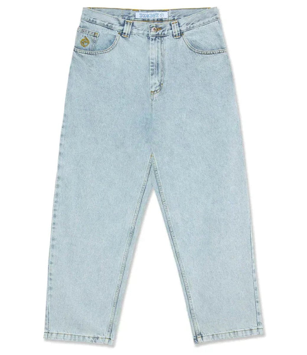 Men's Relaxed-Fit Wide-Leg Baggy Denim Pants