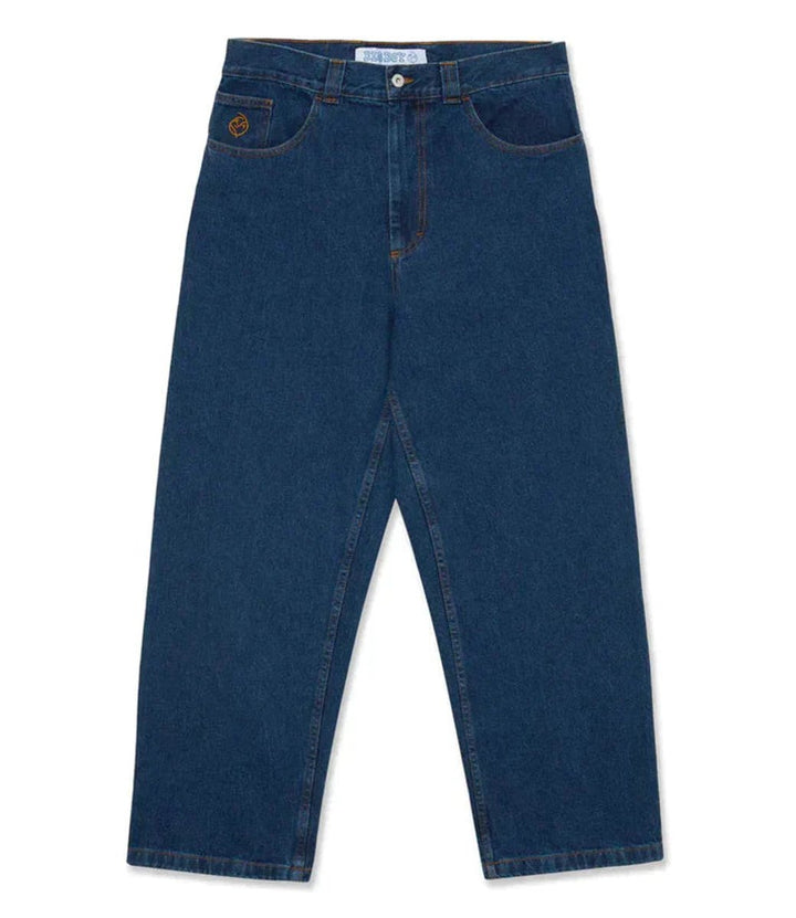 Men's Relaxed-Fit Wide-Leg Baggy Denim Pants
