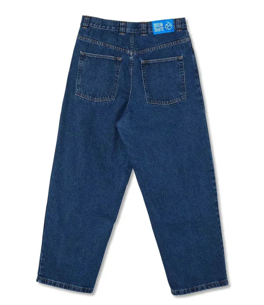 Men's Relaxed-Fit Wide-Leg Baggy Denim Pants