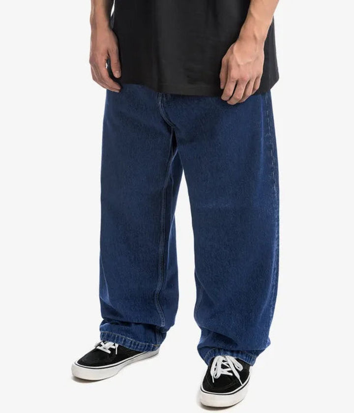 Men's Relaxed-Fit Wide-Leg Baggy Denim Pants
