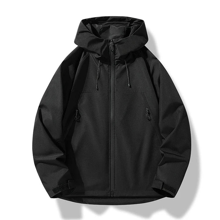 Men's Waterproof Windproof Hooded Shell Jacket