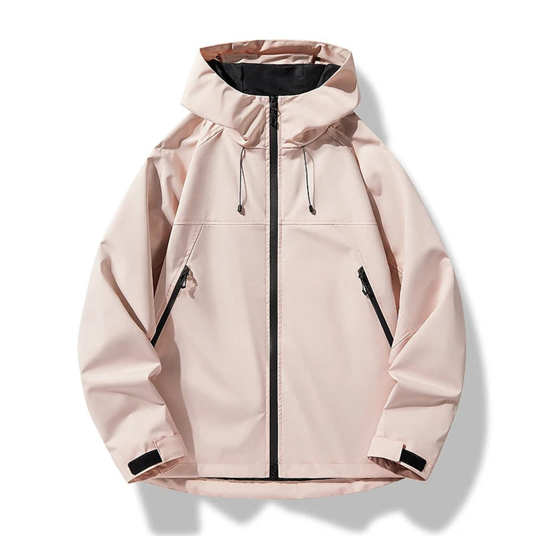 Men's Waterproof Windproof Hooded Shell Jacket