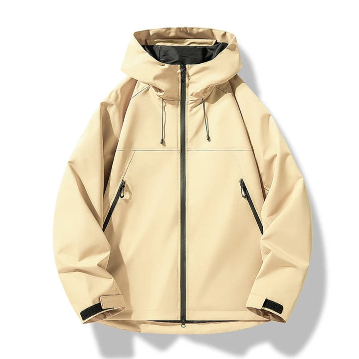 Men's Waterproof Windproof Hooded Shell Jacket