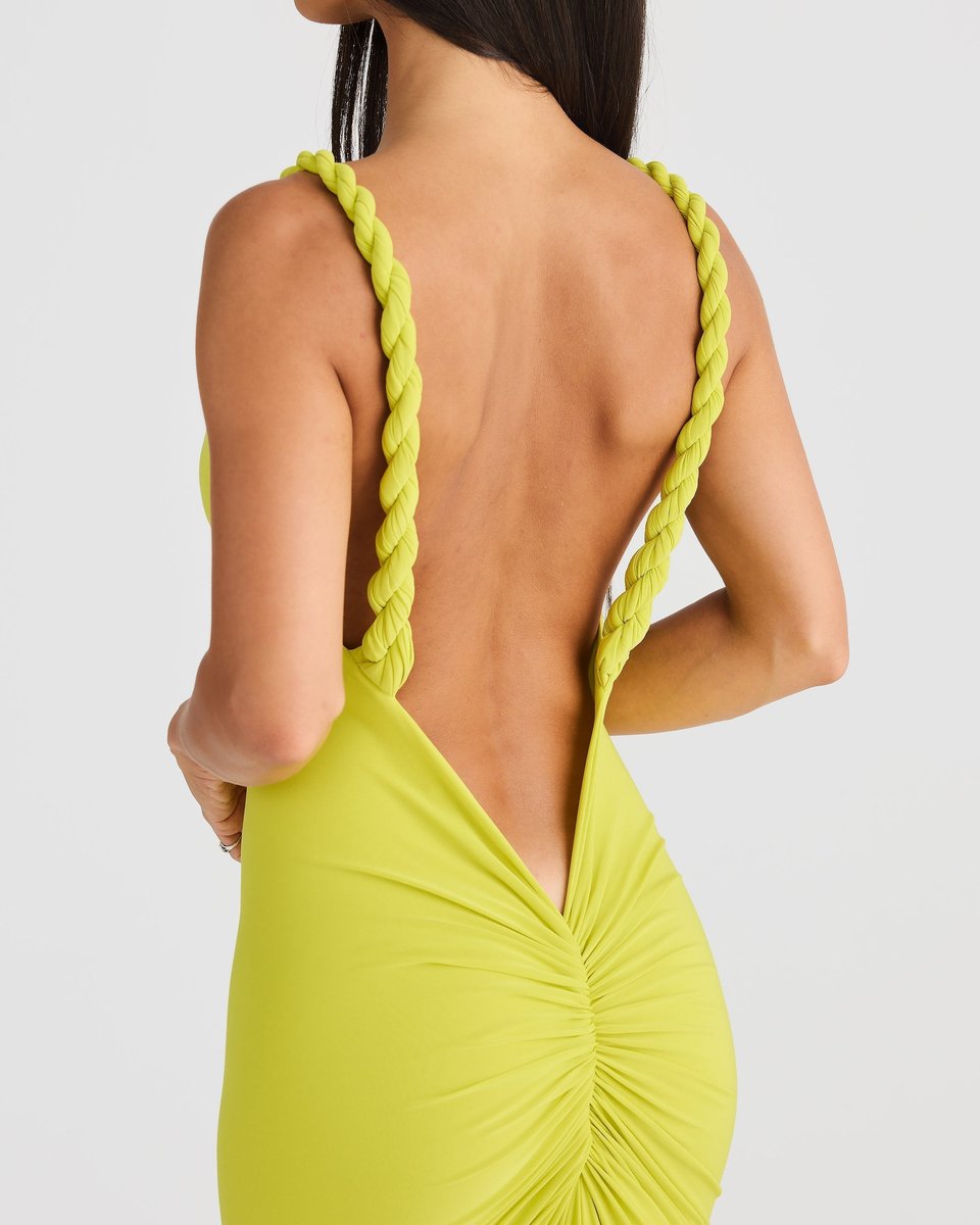 Women's Cowl-Neck Bodycon Fall Wedding Guest Dress Mermaid Maxi