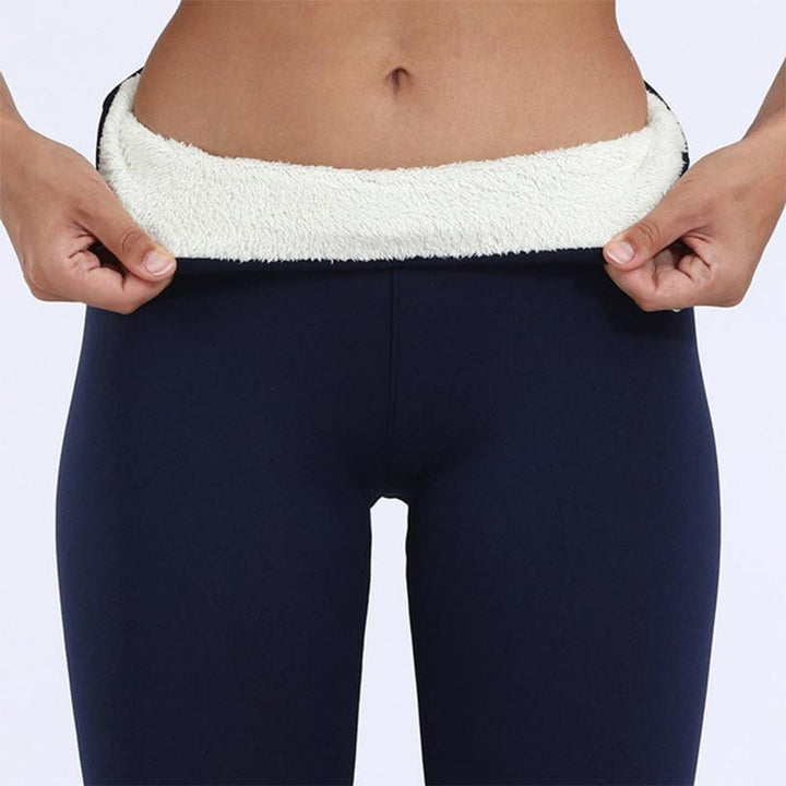 Women's Fleece-Lined High-Waist Thermal Winter Legging