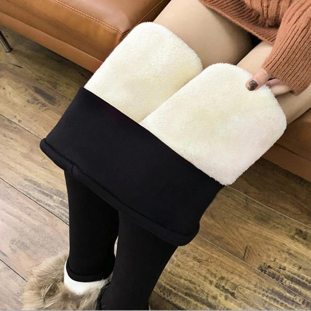 Women's Fleece-Lined High-Waist Thermal Winter Legging