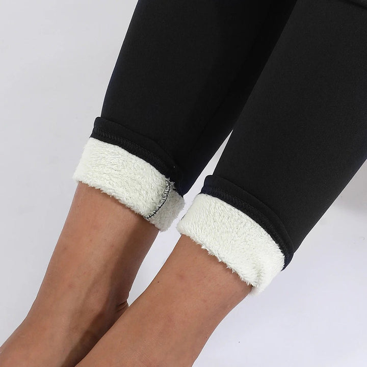 Women's Fleece-Lined High-Waist Thermal Winter Legging