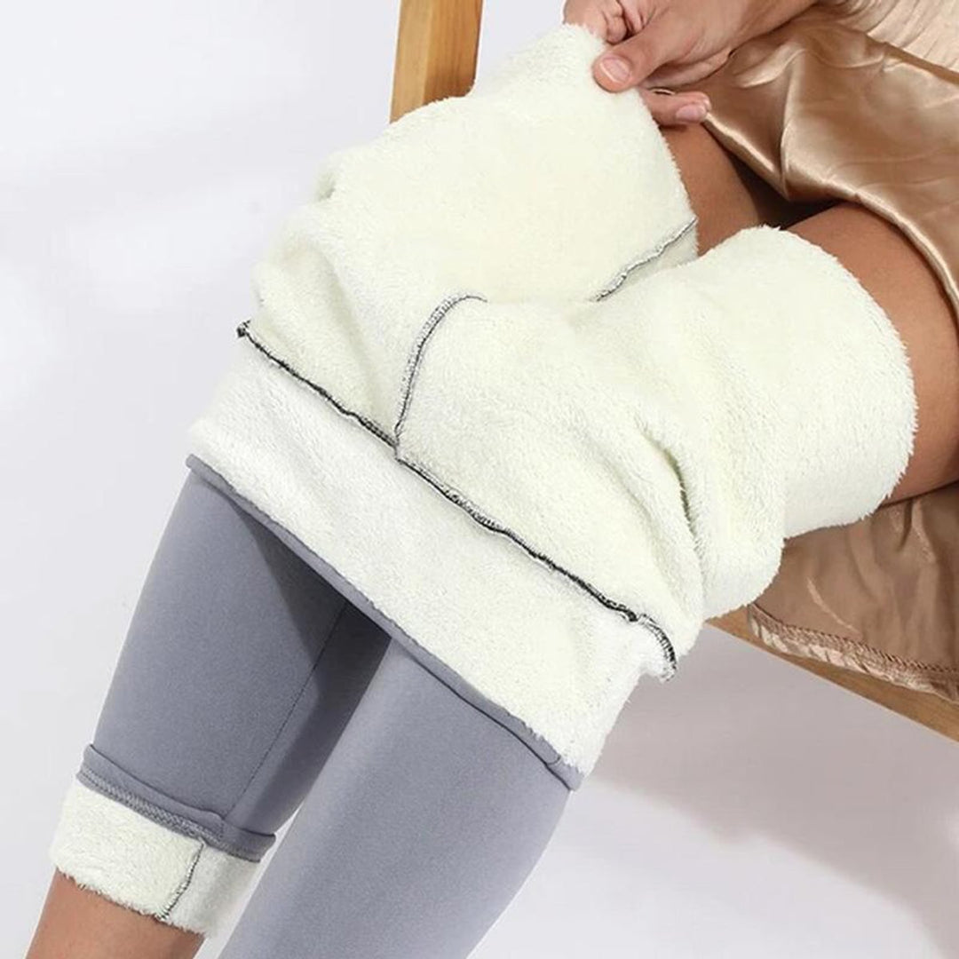 Women's Fleece-Lined High-Waist Thermal Winter Legging