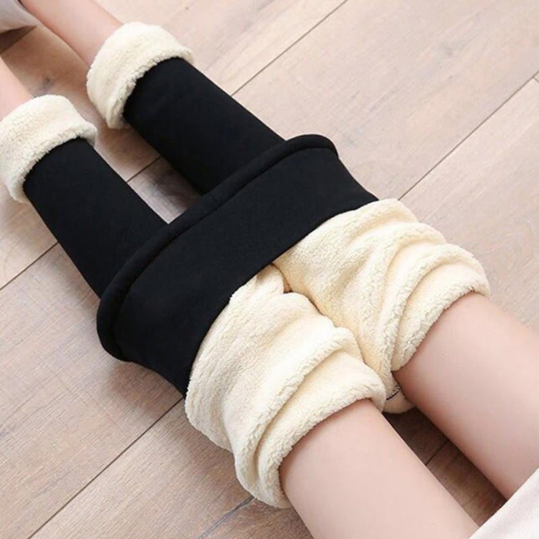 Women's Fleece-Lined High-Waist Thermal Winter Legging