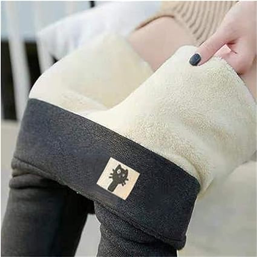 Women's Fleece-Lined Thermal High-Waist Winter Leggings
