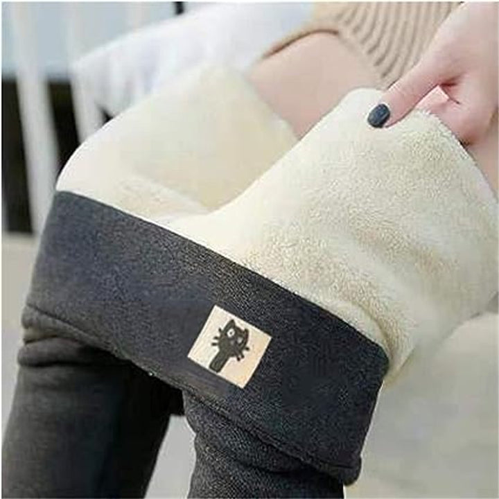 Women's Fleece-Lined Thermal High-Waist Winter Leggings