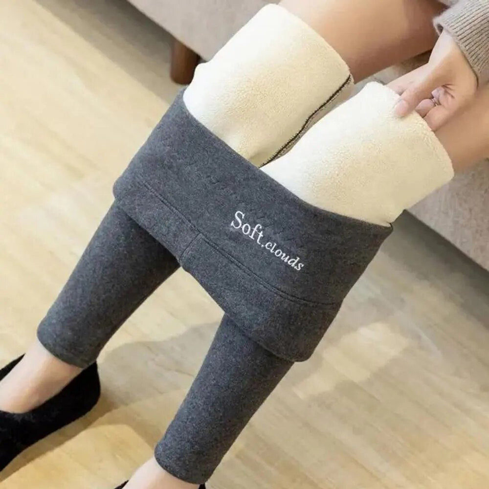 Women's High-Waist Fleece-Lined Thermal Legging