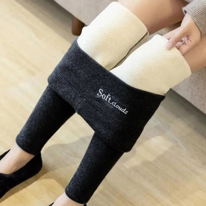 Women's High-Waist Fleece-Lined Thermal Legging
