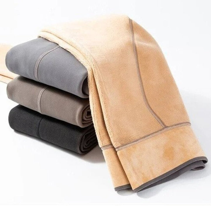 Women's High-Waist Fleece-Lined Thermal Tummy-Control Legging