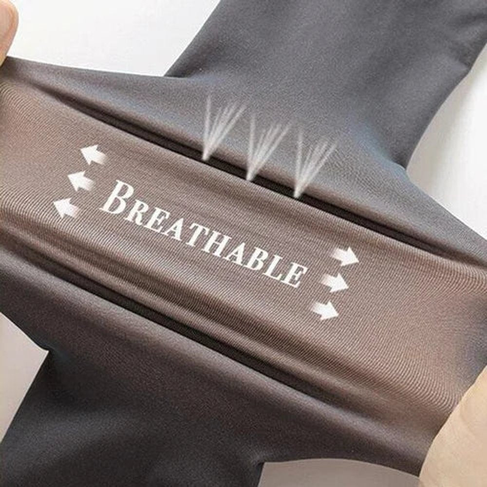 Women's High-Waist Fleece-Lined Thermal Tummy-Control Legging