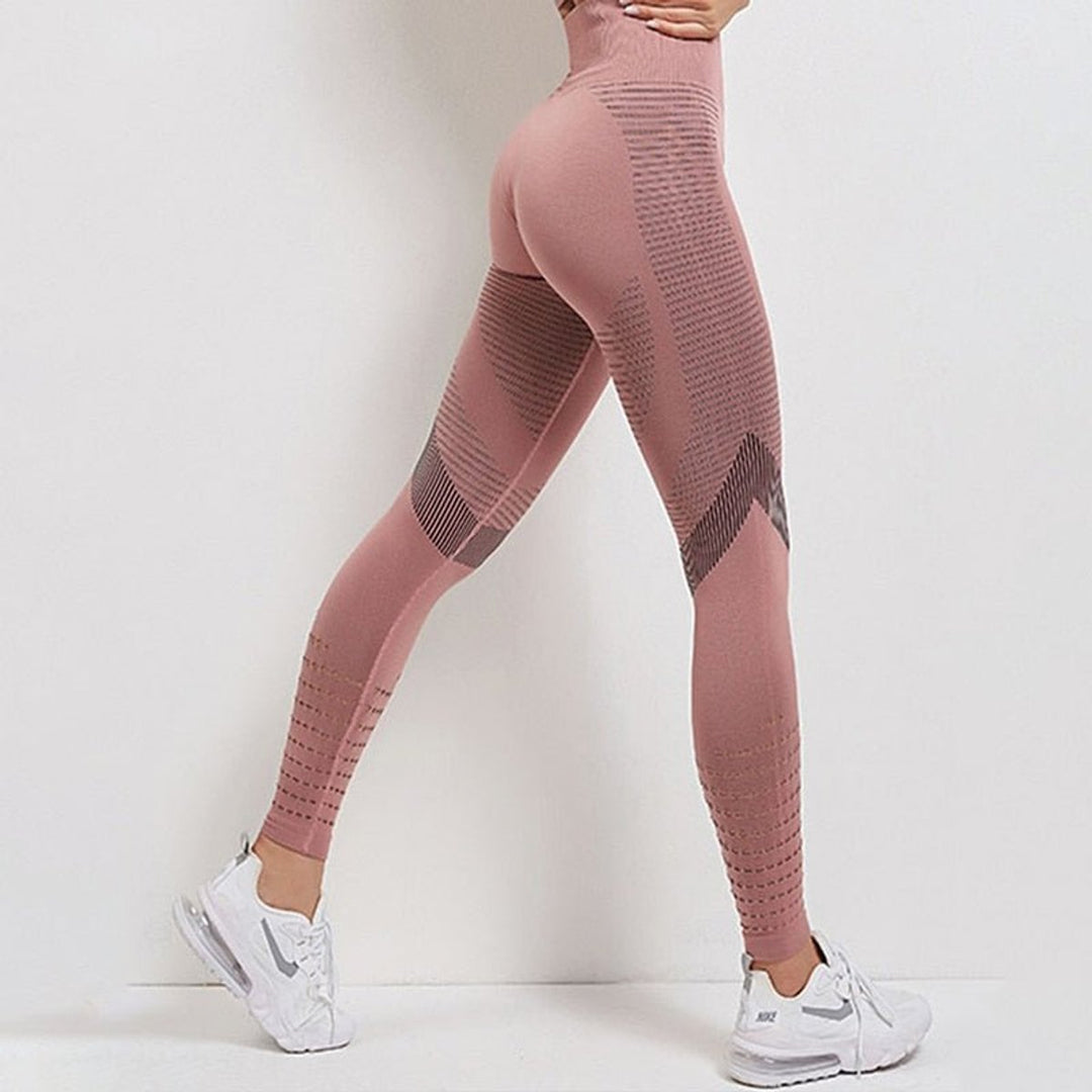 Women's High-Waist Seamless Cutout Workout Legging