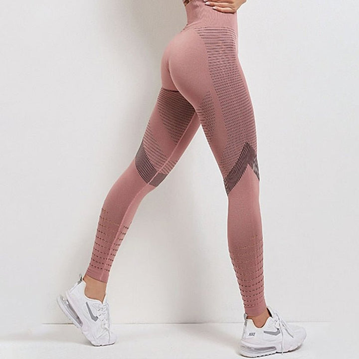 Women's High-Waist Seamless Cutout Workout Legging