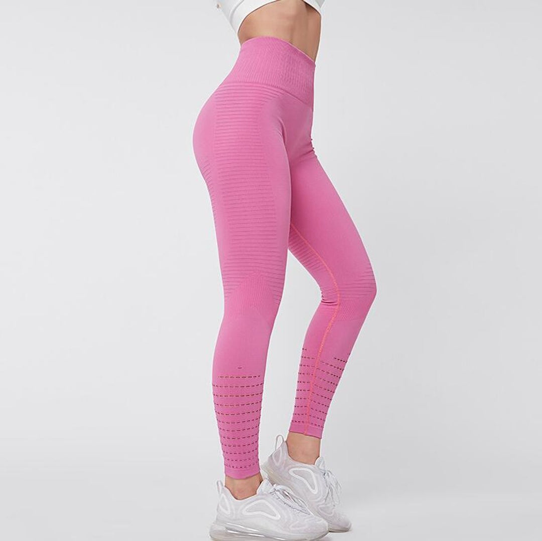 Women's High-Waist Seamless Cutout Workout Legging