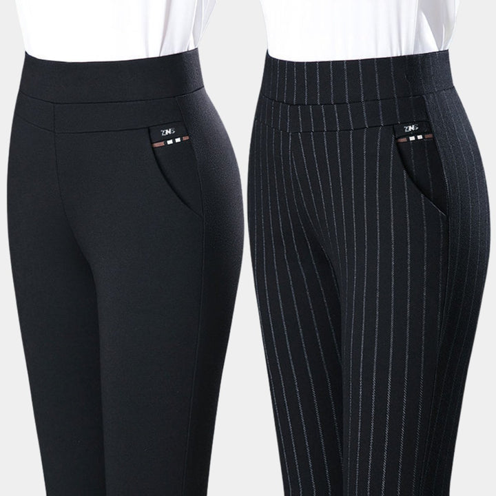 Women's High-Waist Stretch Pull-On Slim Legging Pants