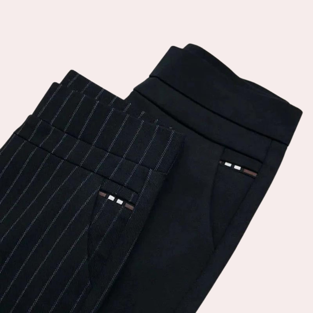 Women's High-Waist Stretch Pull-On Slim Legging Pants