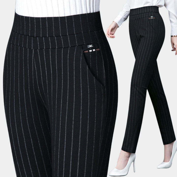 Women's High-Waist Stretch Pull-On Slim Legging Pants