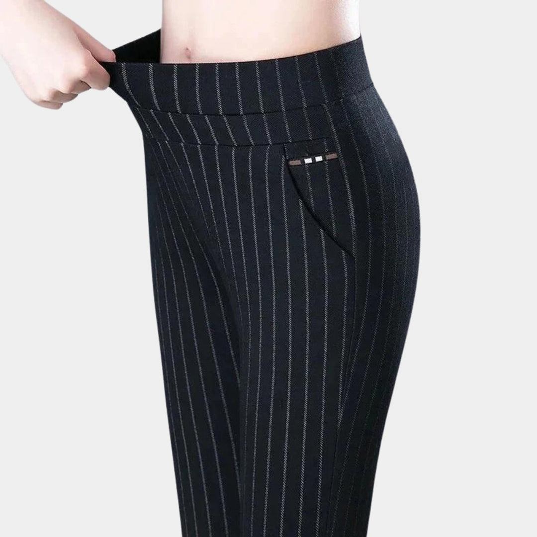 Women's High-Waist Stretch Pull-On Slim Legging Pants