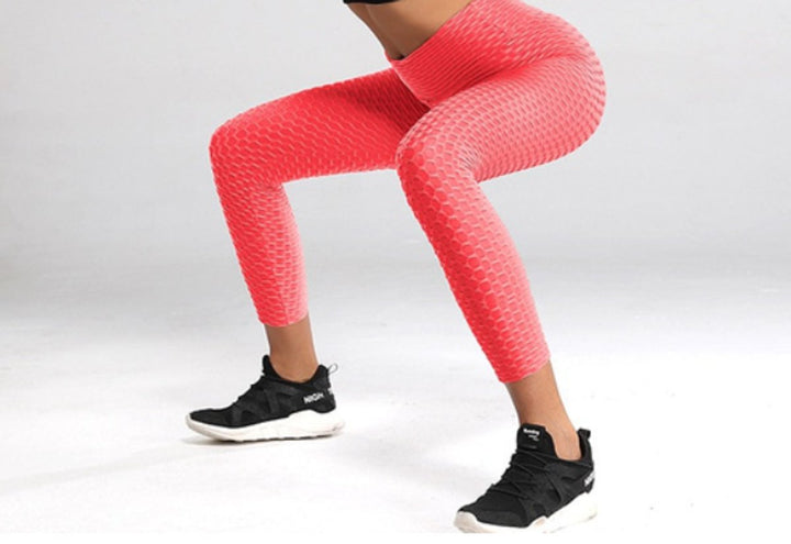 Women's High-Waist Textured Compression Legging