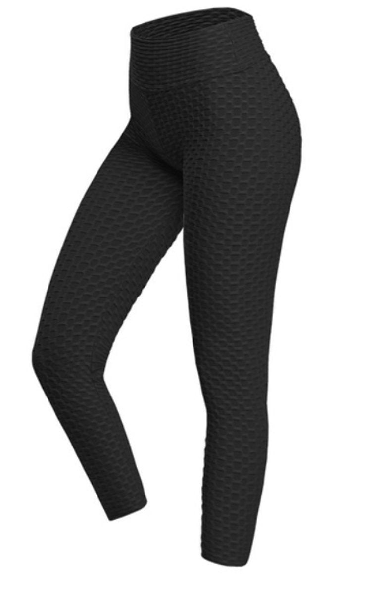 Women's High-Waist Textured Compression Legging