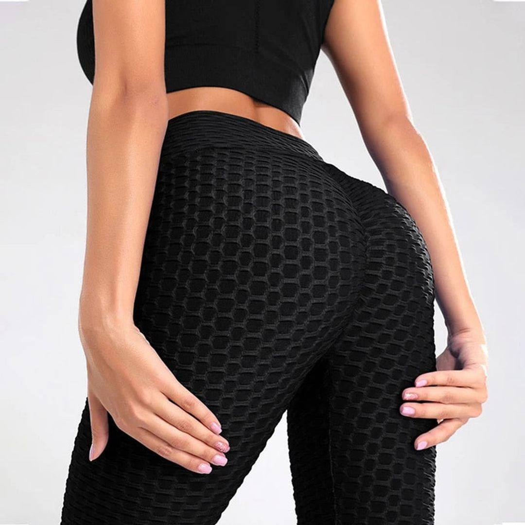 Women's High-Waist Textured Compression Legging