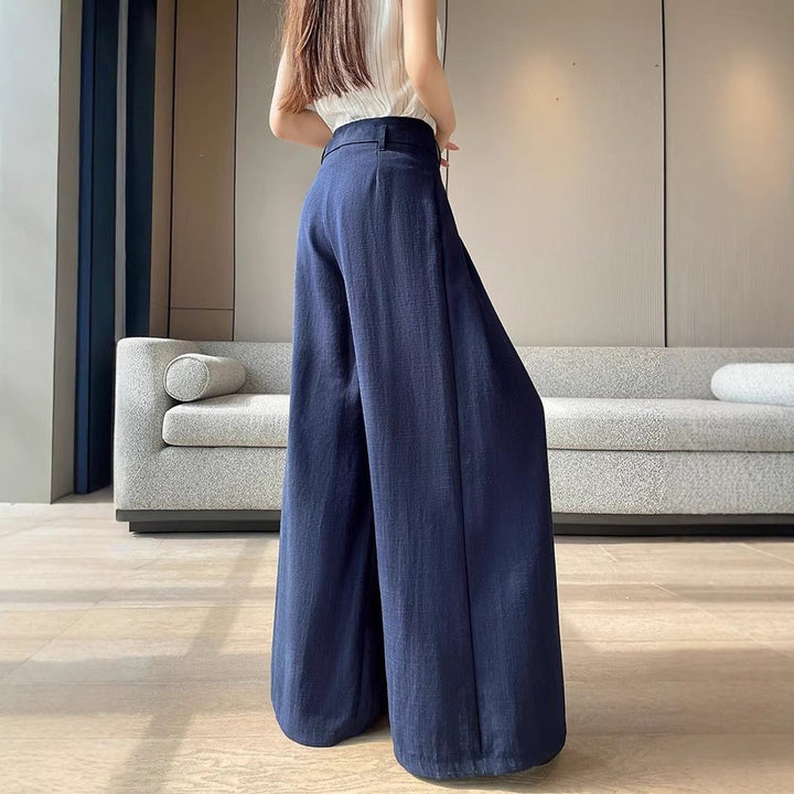 Women's High Waisted Jeans Flared A-Line Denim Maxi Skirt