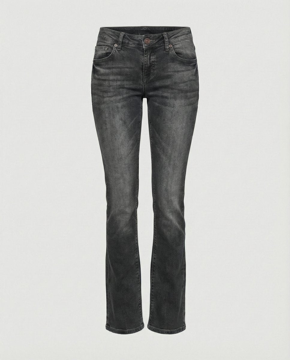 Women's High Waisted Jeans Vintage Flared Bell Bottom Denim