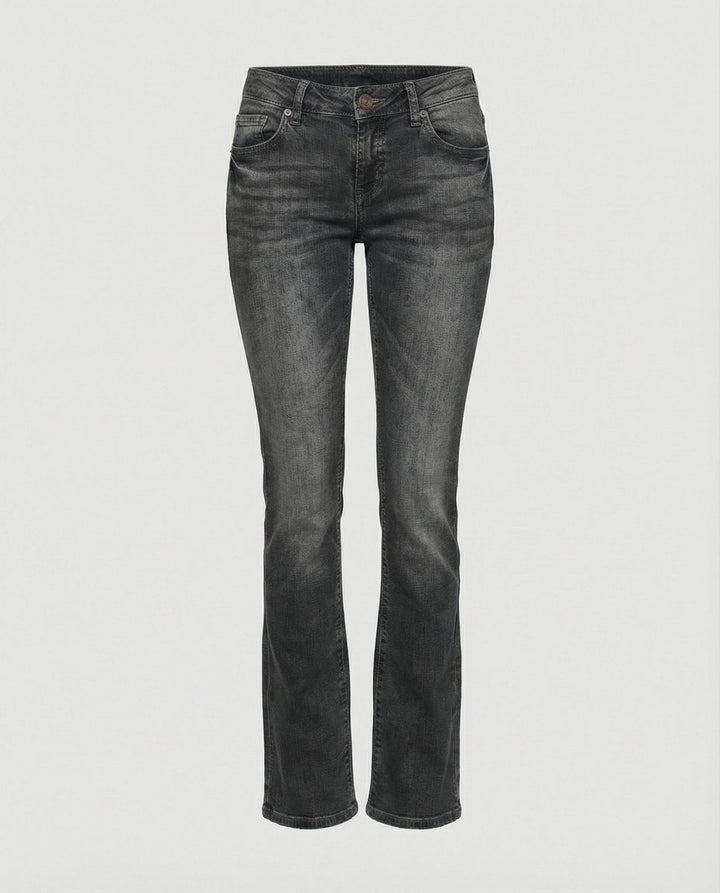 Women's High Waisted Jeans Vintage Flared Bell Bottom Denim