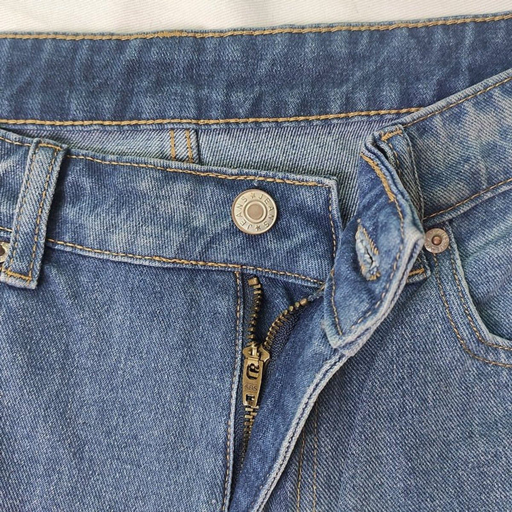 Women's High Waisted Jeans Wide Leg Relaxed Fit Cotton Denim Pants