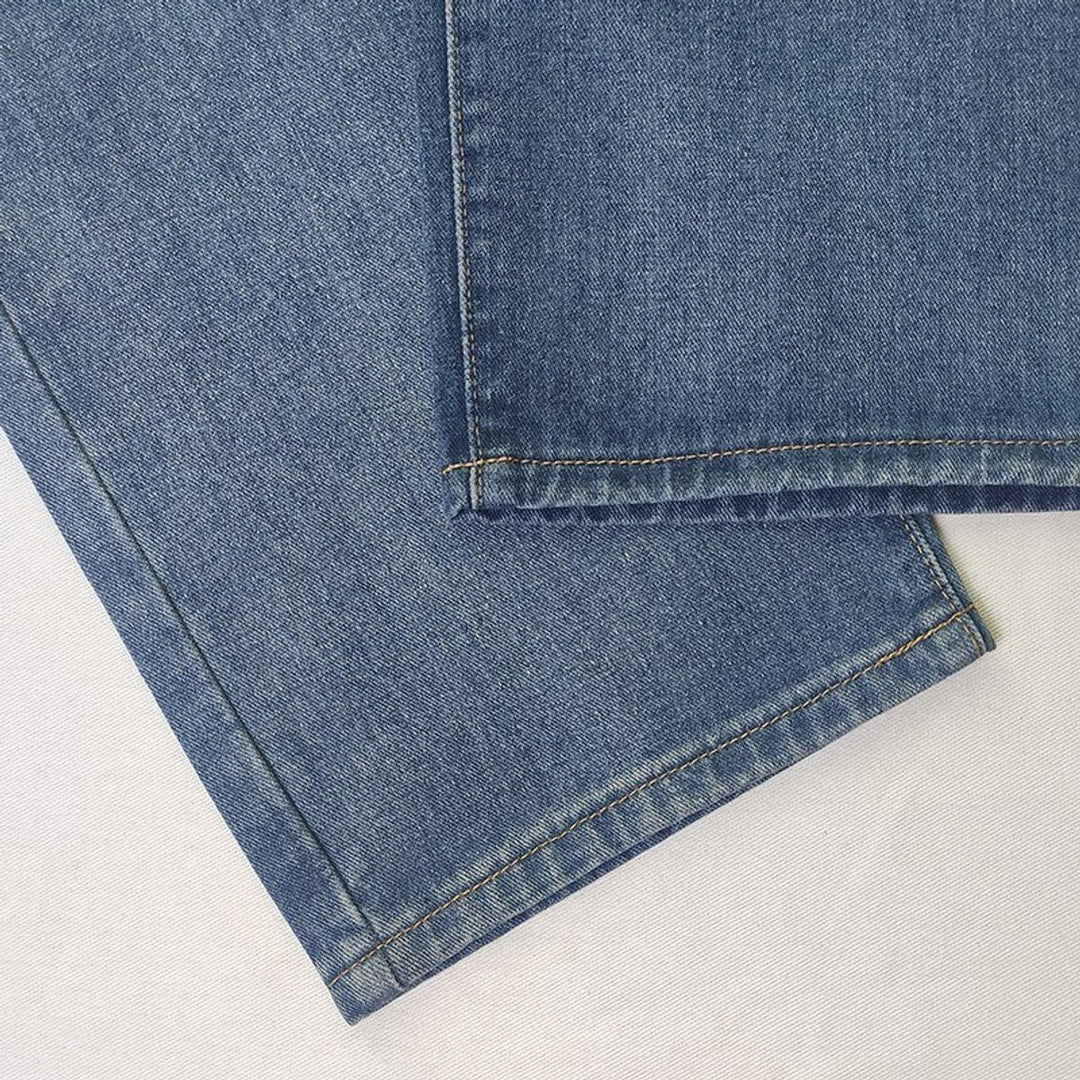 Women's High Waisted Jeans Wide Leg Relaxed Fit Cotton Denim Pants