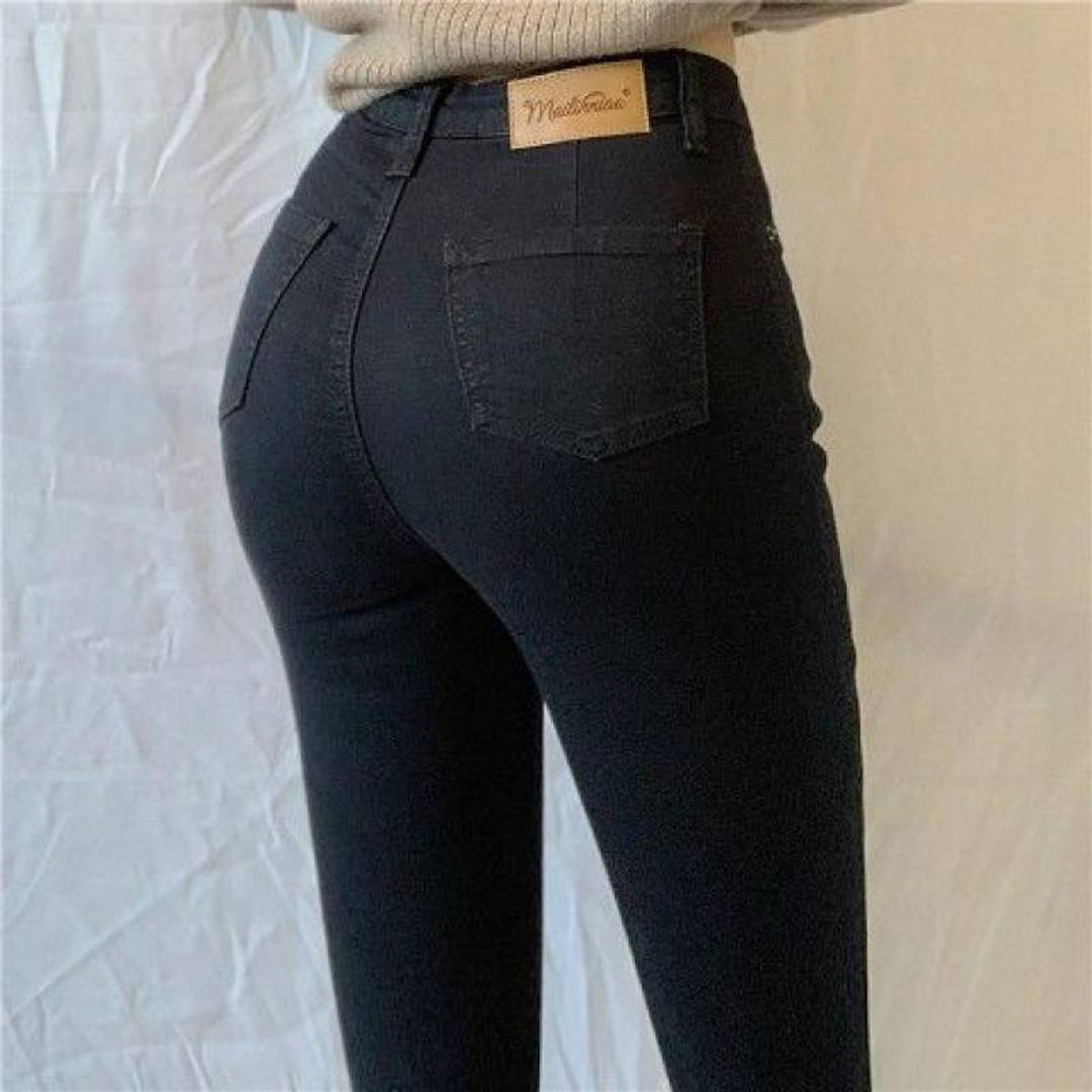 Women's High Waisted Skinny Jeans Slim Fit Stretch Denim Pants