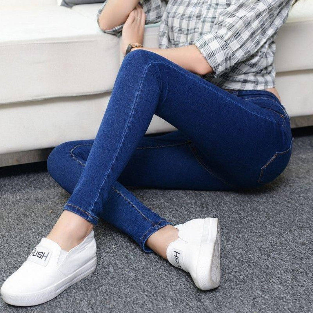 Women's High Waisted Skinny Jeans Slim Fit Stretch Denim Pants