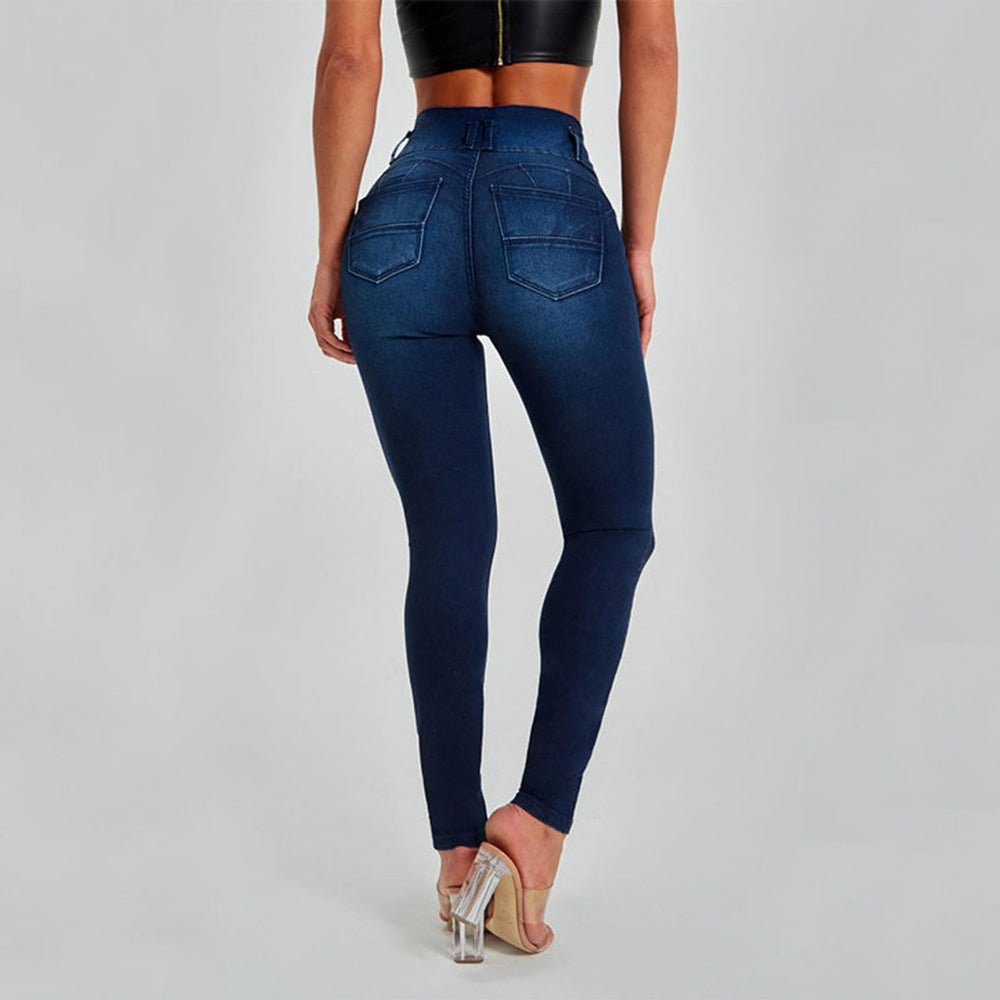 Women's High Waisted Skinny Stretch Butt-Lifting Jeans
