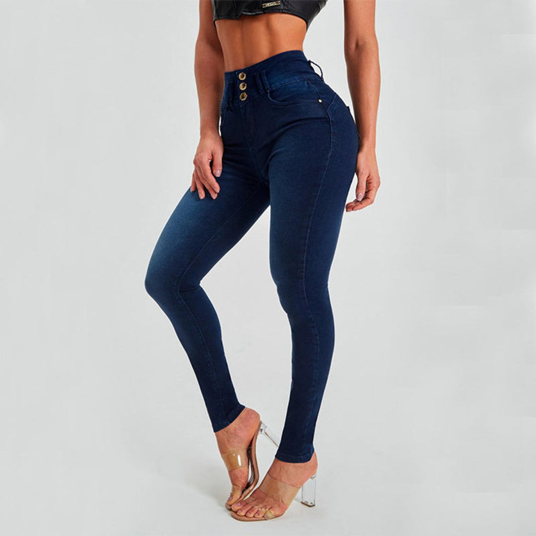 Women's High Waisted Skinny Stretch Butt-Lifting Jeans