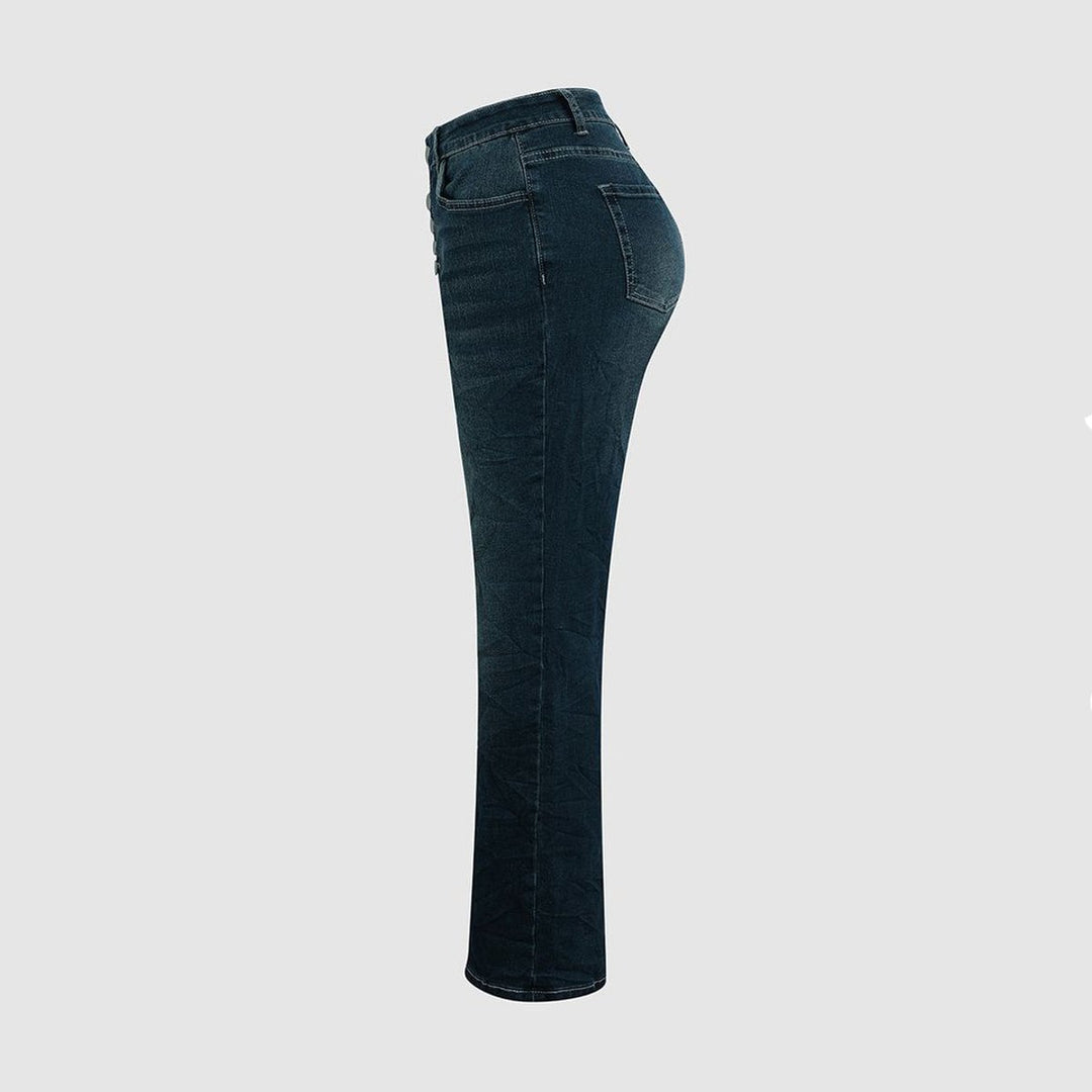 Women's High Waisted Slim Fit Stretch Skinny Jeans