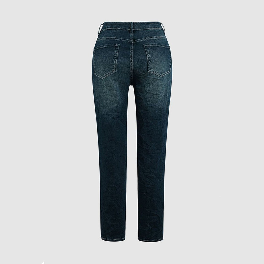 Women's High Waisted Slim Fit Stretch Skinny Jeans
