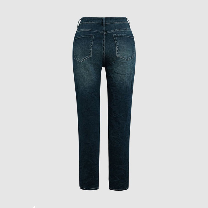 Women's High Waisted Slim Fit Stretch Skinny Jeans
