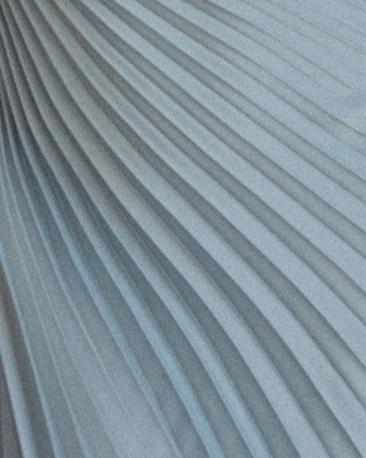 Women's One-Shoulder Pleated Asymmetrical Fall Midi Dress