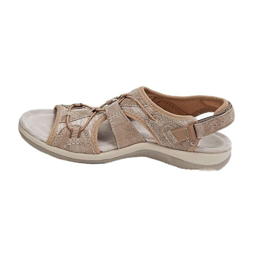Women's Open-Toe Multi-Strap Velcro Sport Sandals